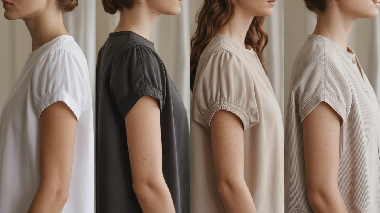 women showcase a variety of shirts, each displaying unique styles and colors.