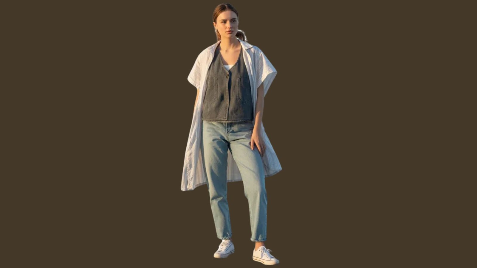 Casual Tank Style with Jeans or Shorts