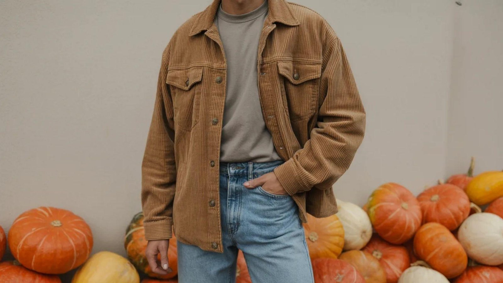 Corduroy Jacket & Denim