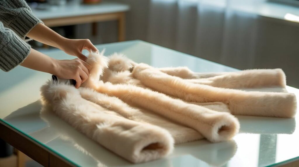 How to Fix Faux Fur That is Matted - Maki Fashion