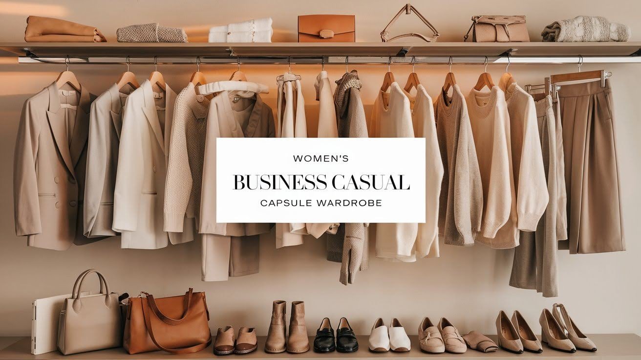 What Makes a Great Women's Business Casual Capsule Wardrobe