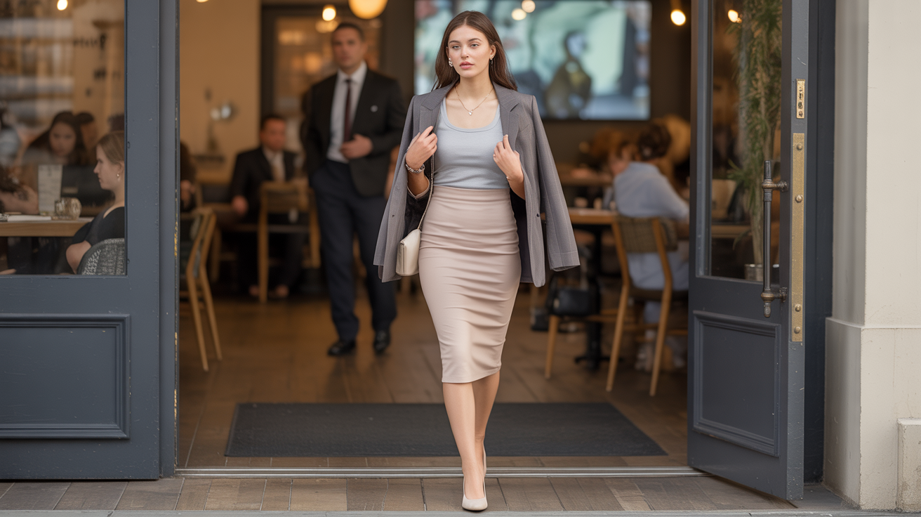 Polished Look with Blazer