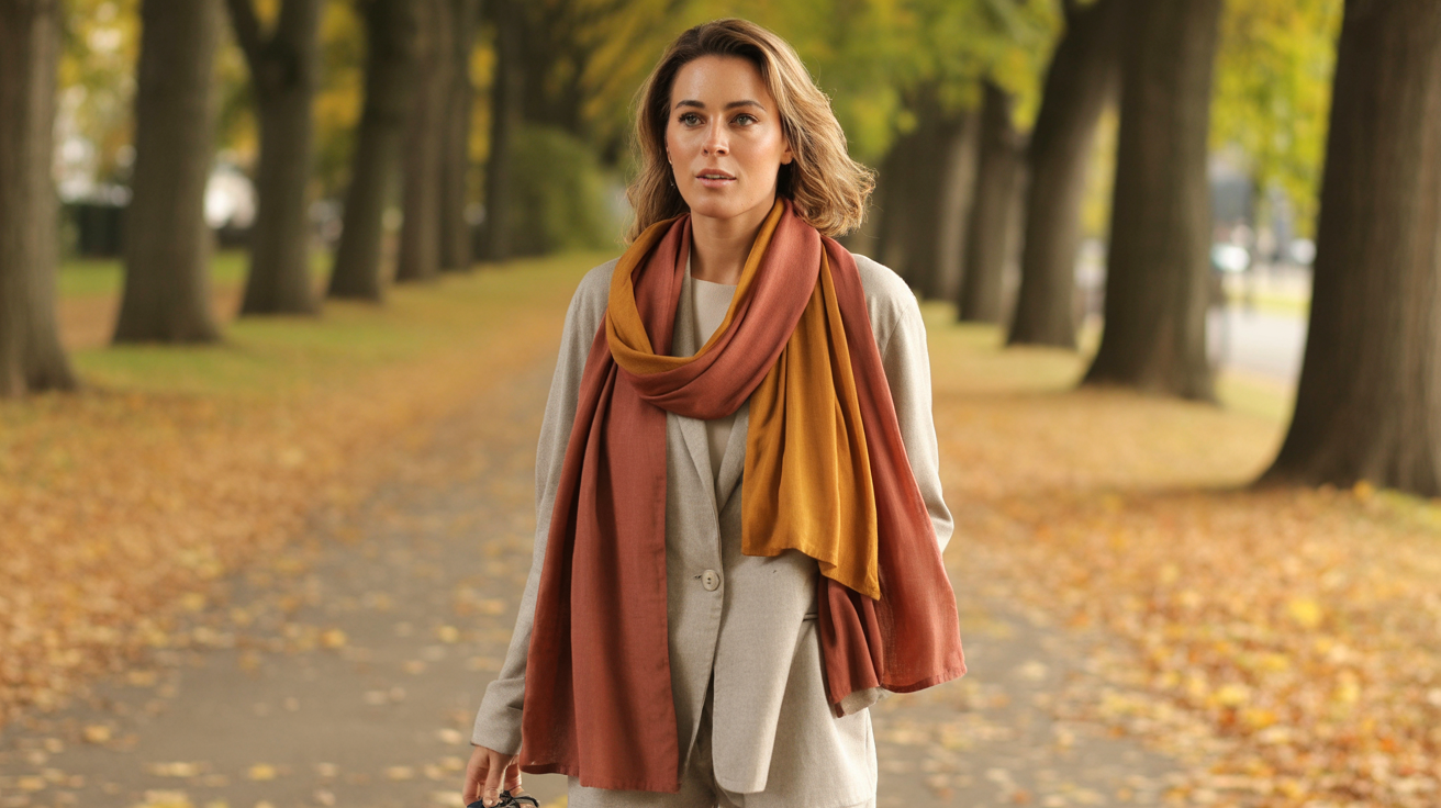 Scarf as Statement Piece