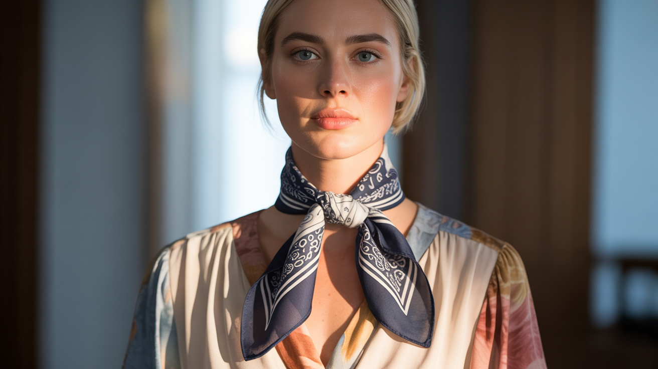The Front Tie Look