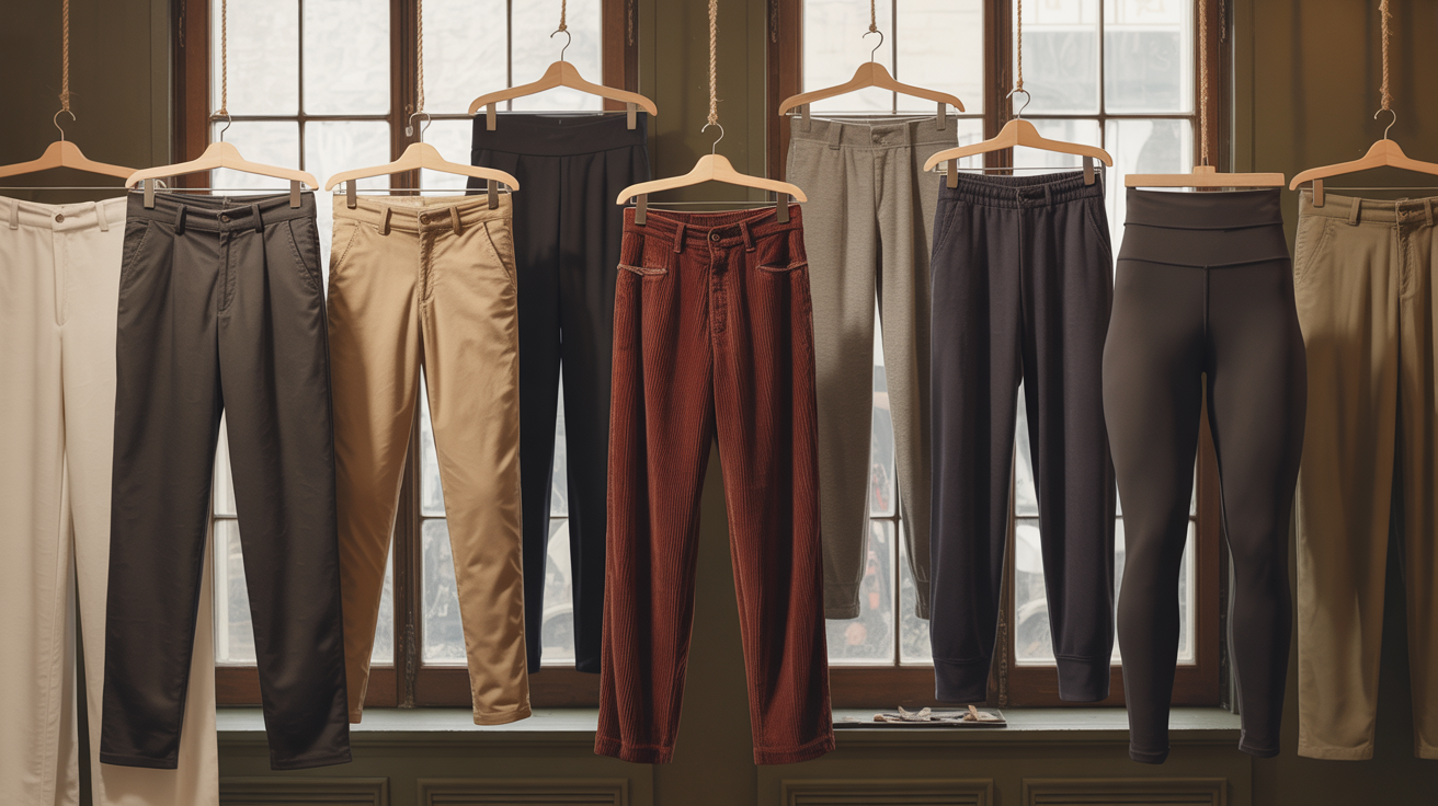 Types of Pants Beyond Jeans