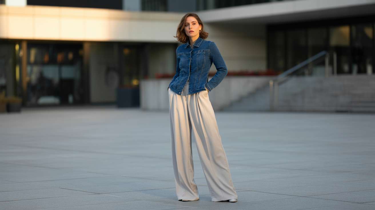 Pair With Wide Leg Pants