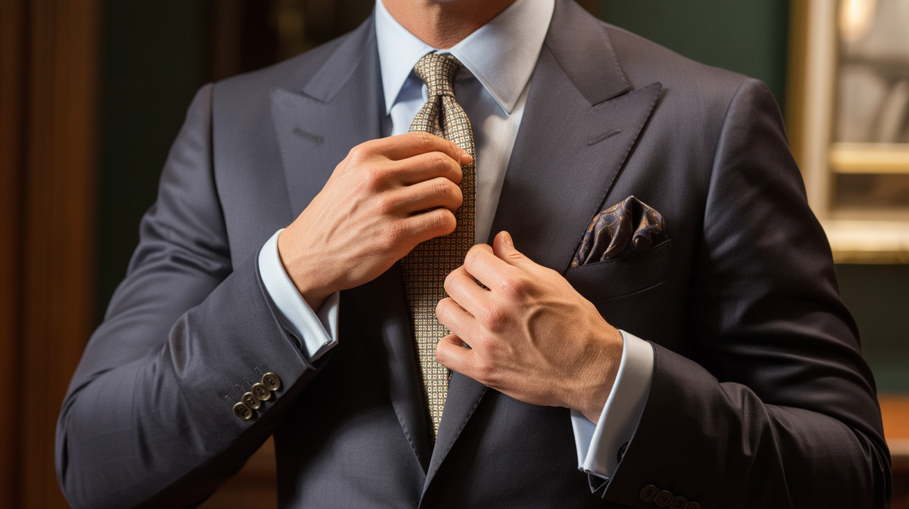 Tie and Pocket Square Combinations