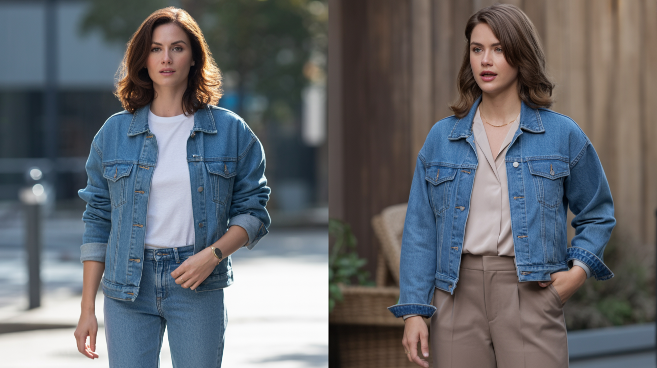 How to Style a Jean Jacket