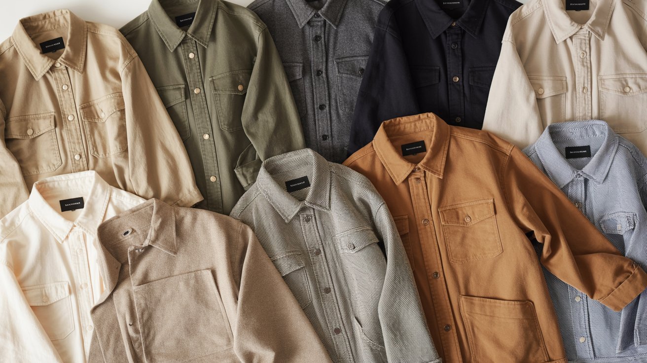 Best Shirt Jacket Colors
