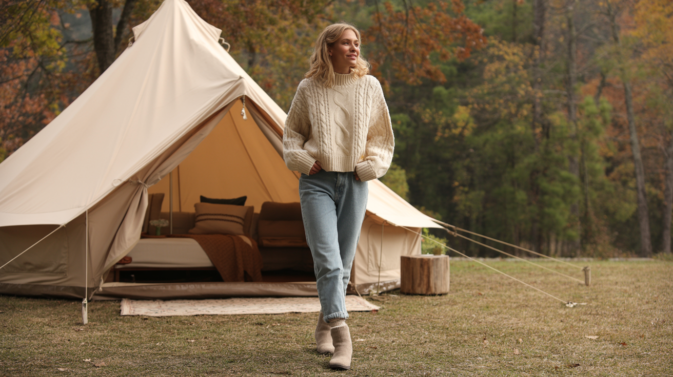 Autumn Sweater and Jeans