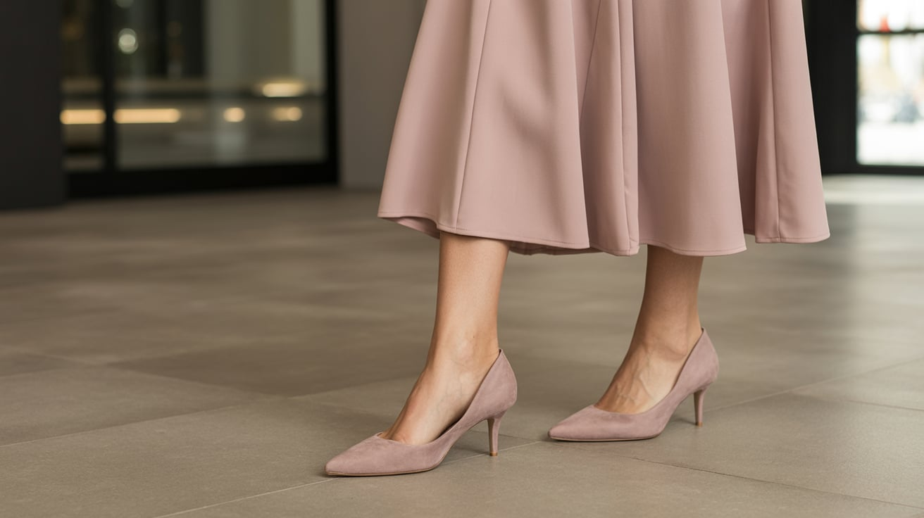 Pointed Toe Kitten Heels