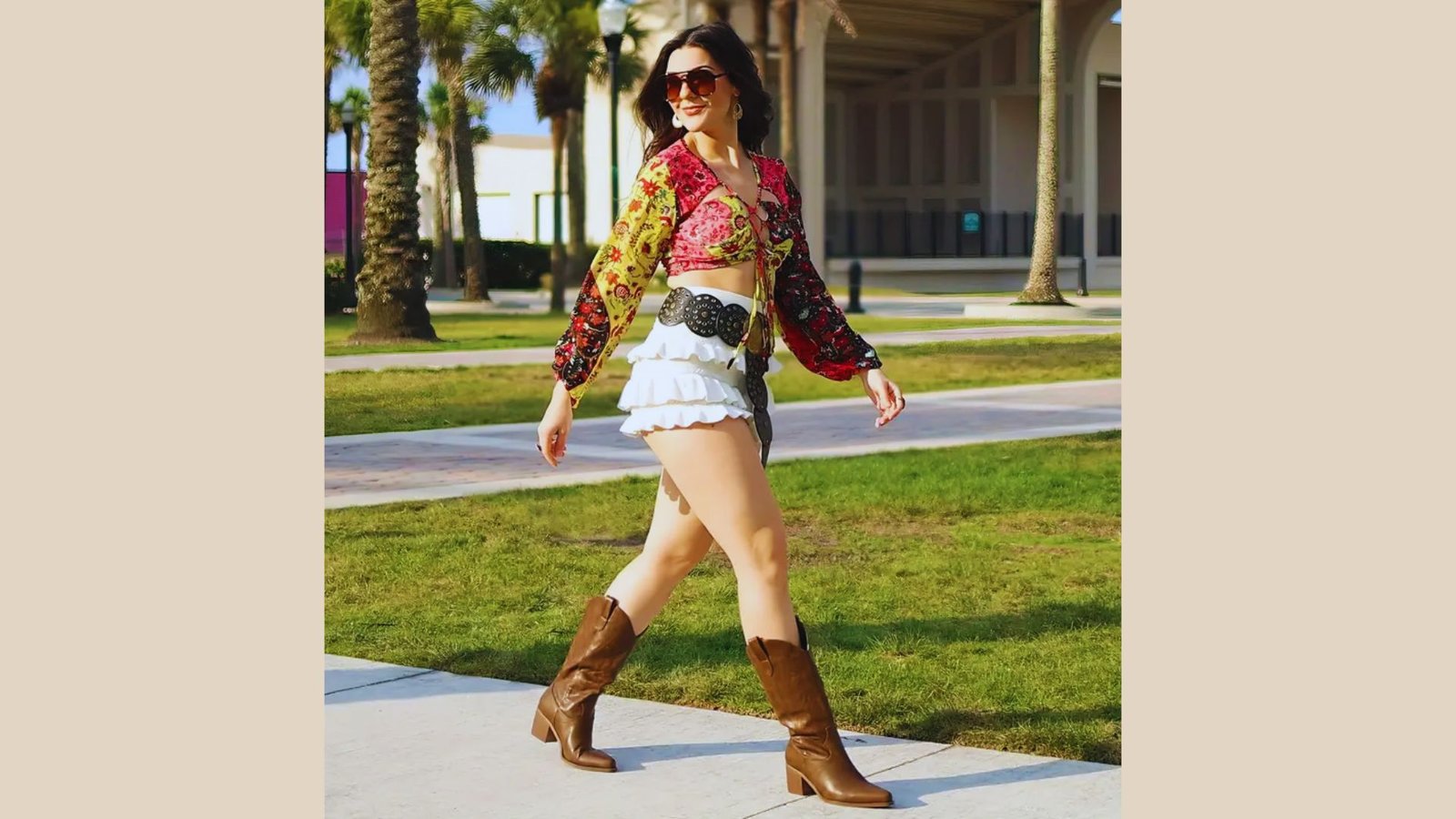 Why Summer Cowgirl Boots and Shorts Outfits Are Trending