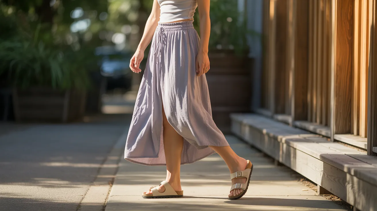 Maxi Skirt and Fitted Tank