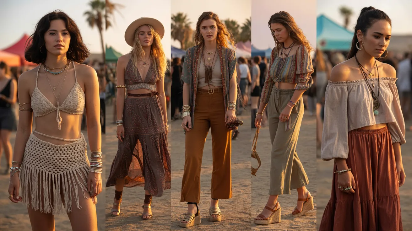 Boho-Inspired Festival Looks