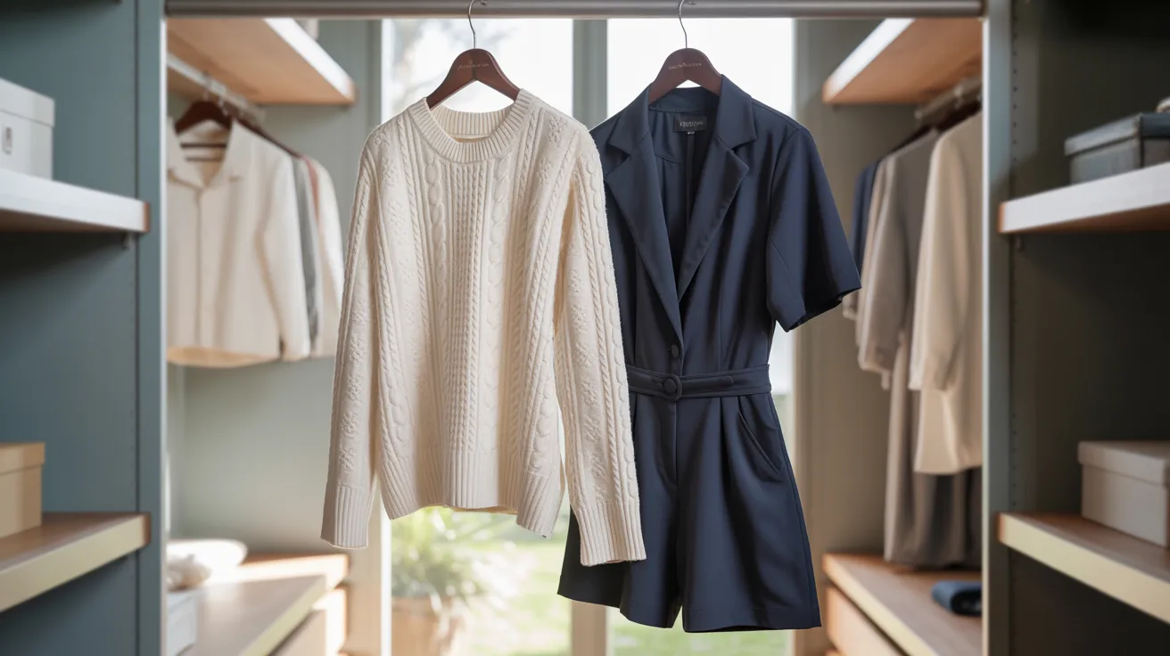 Visual showcasing different jumper styles and their unique fits, emphasizing design variations.