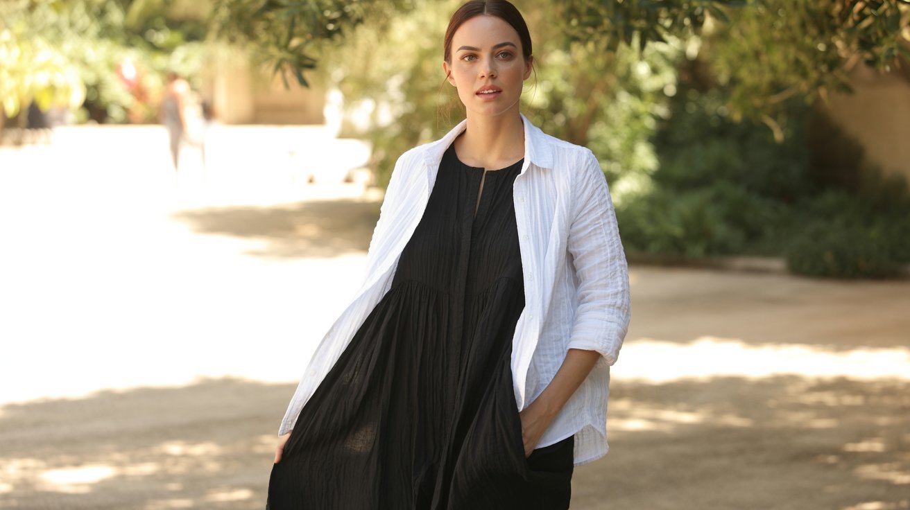 Lightweight funeral clothing suitable for hot weather
